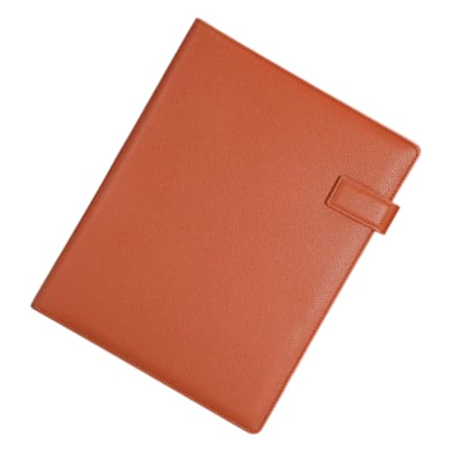 Mehrzweckkonferenzordner Leder Dokument Organizer Mit Kartenpockt Stift Slot Verschluss Buchstabe Größen Ordner Leder Datei Hülle von Storage Bag