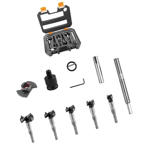 Multisize Holzbearbeitung Holzbearbeitung Bohrer Für Glattes Langweilig Hartholz Umfasst Aufbewahrungskoffer Adapterzubehör von Storage Bag