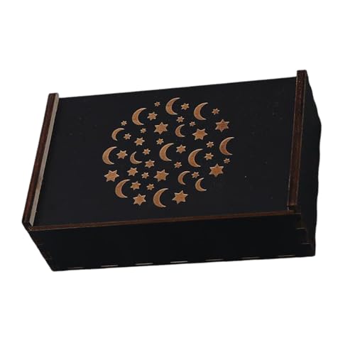 Playings Card Storage Hülle Geld Coin Box Hülle Tarots Organisatoren Holzschmuck Schnitztarots Organisation Holzschmuck von Storage Bag