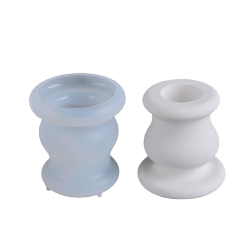 Römische Säule Kerzenstick Schimmel Nordische Stile Kerzenhalter Silikonform Handgefertigte Gussform Formen Epoxidharz Silikon Römische Säule Kerzenhalter Guss Candlestick Schimmel von Storage Bag