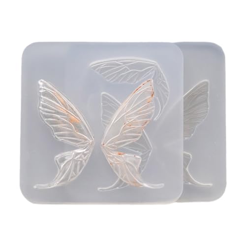 Schmetterlingsohr Silikonform Keramik Keramik Ton Flügel UV Harz Kleber Form Handgefertigt Seife Kuchen Dekoration Werkzeug Harz von Storage Bag