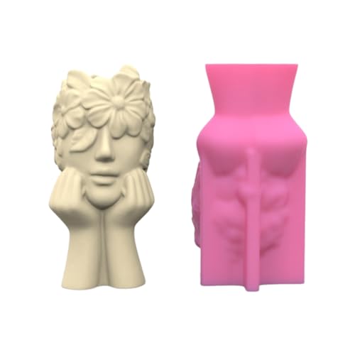 Silikonvase Formen Blütenflaschenform Menschlicher Körperform Einzigartige Blütenknopfform von Storage Bag