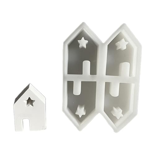 Stern/Herz Haus Form Handwerksformen Klare Und Realistische Herz/Sterndekorationen Einfacher Silikonform Für Projekte Einzigartige Hausdekorationen Stern/Herz Haus Form Handwerksformen Klare Und Realistische Herz/Sterndekorationen Einfacher Silikonform Für Projekte Einzigartige Hausdekorationen von Storage Bag