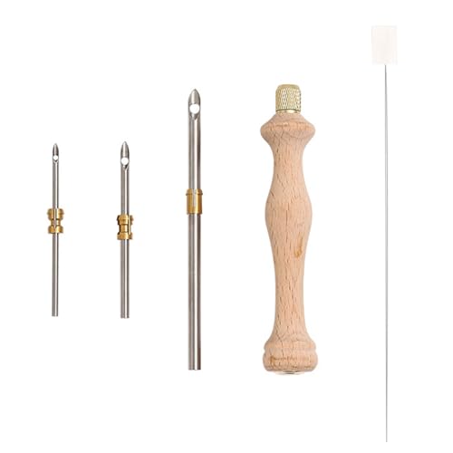 Stickerei Stanznadelwerkzeug Stanznadel Set Mit Austauschbarem Kopfverstellbares Stickstift Für Künstler Tool Set Für Handwerksliebhaber von Storage Bag