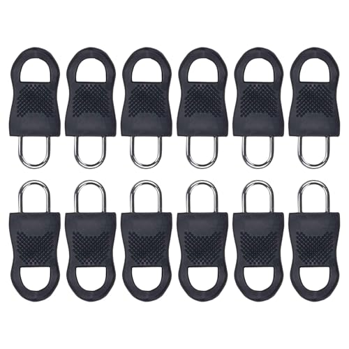 Storage Bag 12 Pcs Reißverschlüsse Ziehen Abnehmbare Reißverschlüsse Ziehen Ersatz Slider Reparieren Den Fix Für Kleidungskoffer Gepäckbeutel von Storage Bag