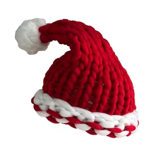 Storage Bag Dicke Häkelhut Für Weihnachtsfeier Sammeln Saisonale Feiertage Requisiten Gestrickt von Storage Bag