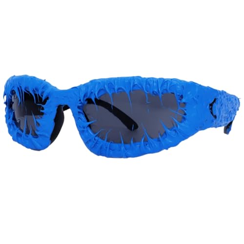Storage Bag Große Schild Sonnenbrille Spikes Mode Brillen Halloweens Punkgläser Für Punk Rockstile Und Cosplay Neuheiten Clubgläser von Storage Bag
