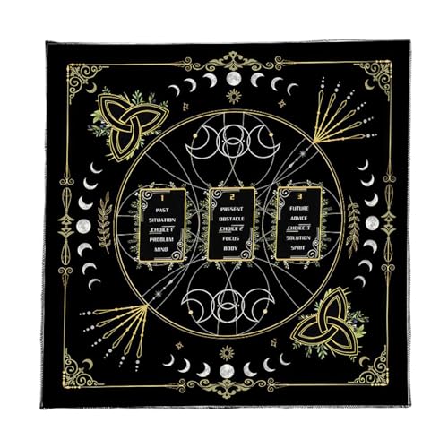 Storage Bag Haltbarkeit Velvets Wahrsager Tuchsportables Leichte Tarots Tischdecke Für Anfänger Und Professionelle Ritual Werkzeugtischabdeckung von Storage Bag