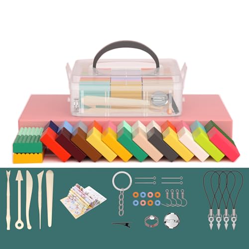Storage Bag Kreatives Kindertonspielzeug 24/36/50 Farbe Weiches Polymerton Tontspielzeug Für Kleinkindkind Interaktives Formteil Mit Werkzeugen Weiches Handgefertigtes Handwerk Storage Bag Kreatives Kindertonspielzeug 24/36/50 Farbe Weiches Polymerton Tontspielzeug Für Kleinkindkind Interaktives Formteil Mit Werkzeugen Weiches Handgefertigtes Handwerk von Storage Bag