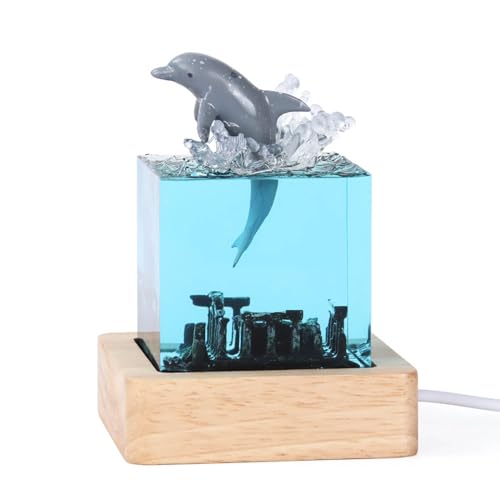 Storage Bag Künstlerische Harzlampenwalwal Skulptur Desktop Orament Personalisiertes Kleines Licht Für Wohnzimmer Schlafzimmer Geschenk Geburtstagsfeier von Storage Bag