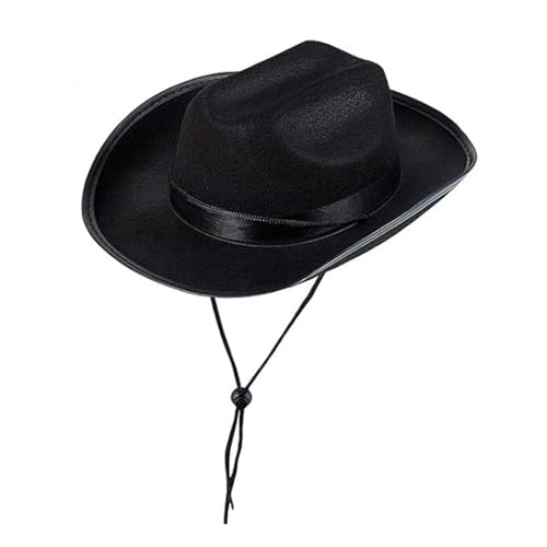 Storage Bag Roll Brims Cowboyhut Für Kinder Atmungsaktiven Strandhut Für Mädchen Geburtstagsfeier Rollenspiel Cowgirl Child School Play Kinder Cowgirl Geburtstagsfeier von Storage Bag