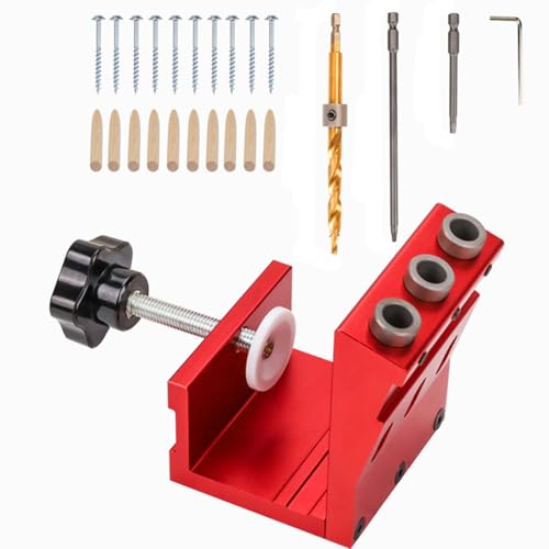 Taschenlochschraube Jig Dübel Bohrmaschine Bit Set Set Schräg Loch Locators Leitwinkel Lokatoren Werkzeug Schräg Taschenlochschraube Jig Dübel Bohrmaschine Bit Set Set Schräg Loch Locators Leitwinkel Lokatoren Werkzeug Schräg von Storage Bag