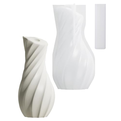 Vase Silikonform Epoxidharz Silikonformen Für Blütenvase Gipsdekoration Einfacher Demolding Silikonvase Formen von Storage Bag