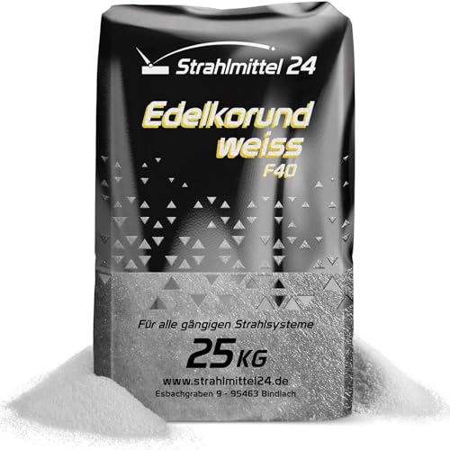 Samore 25 KG Edelkorund weiss F40 Strahlmittel Samore 25 KG Edelkorund weiss F40 Strahlmittel von Samore