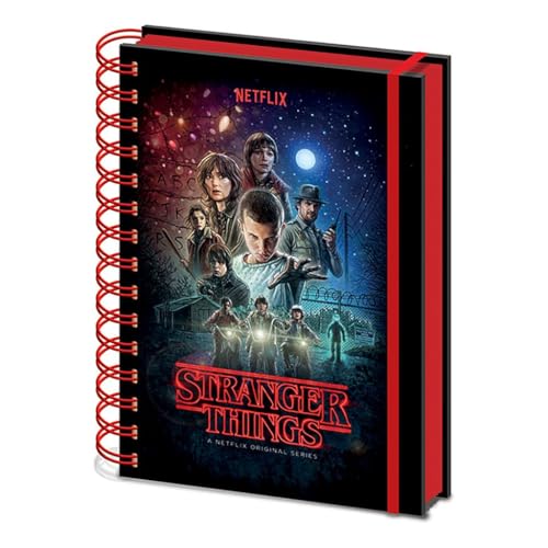 Pyramid International Stranger Things One Sheet A5 Wiro Notebook von Pyramid International