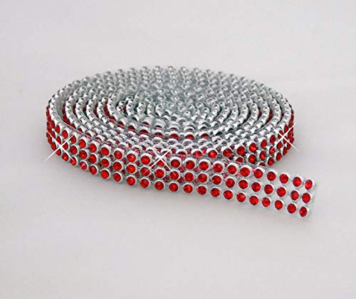Hotfix Light SIAM/Silver Mesh Strassband SS8 Borte zum aufbügeln, Strasssteine, Breite wählbar, Mind. 1,15m lang 3reihig / 10mm x 1150mm Hotfix Light SIAM/Silver Mesh Strassband SS8 Borte zum aufbügeln, Strasssteine, Breite wählbar, Mind. 1,15m lang 3reihig / 10mm x 1150mm von Strass-Box Bänder Hotfix
