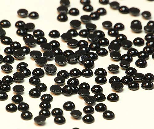 Hotfix Ceramic Stones Black 3 mm 500 von Strass-Box Ceramic Stones