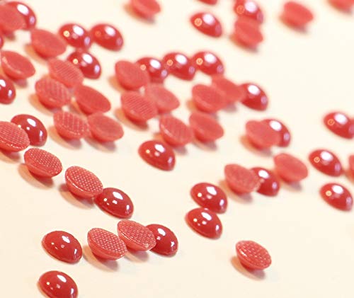 Hotfix Ceramic Stones Rubin 5 mm 50 von Strass-Box Ceramic Stones