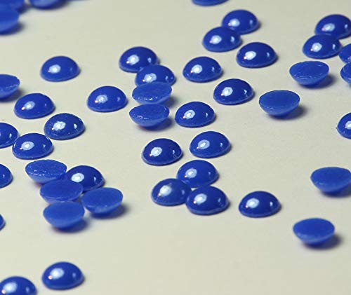 Hotfix Ceramic Stones Sapphire 5 mm 50 von Strass-Box Ceramic Stones