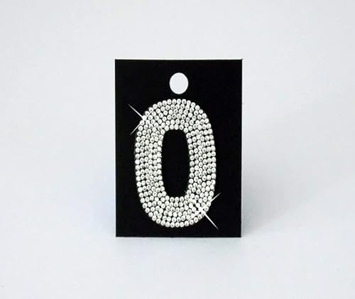 Strass-Box Zahl / 0 / Glitzer Patches 7,2cm 3" Zoll zum Aufbügeln Crystal Spitzboden Point Back Strass-Box Zahl / 0 / Glitzer Patches 7,2cm 3" Zoll zum Aufbügeln Crystal Spitzboden Point Back von Strass-Box