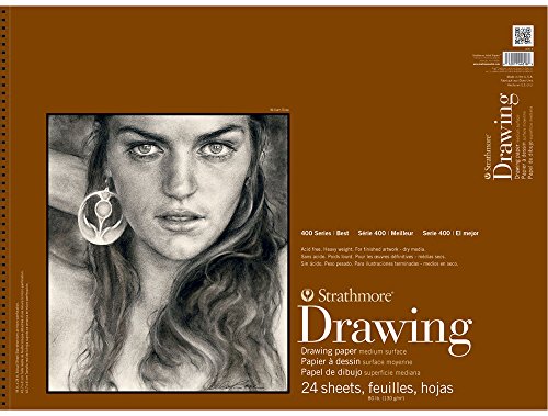 Strathmore : 400 Series : Drawing Pad : 130gsm : 18x24in : 24 Sheets : Medium von Strathmore