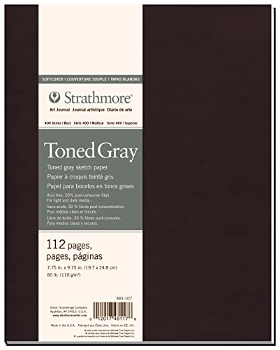 Strathmore Art Journal. Soft Cover Künstler-Skizzenbuch, Papier, Grau, 20 x 25 cm, 3 Strathmore Art Journal. Soft Cover Künstler-Skizzenbuch, Papier, Grau, 20 x 25 cm, 3 von Strathmore