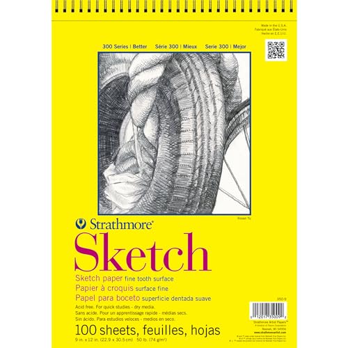 Strathmore Skizze der Serie 300, 22,9 x 30,5 cm von Strathmore