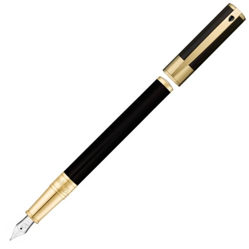 S.T. Dupont D-Initial D-260205 Füllfederhalter schwarz/gold S.T. Dupont D-Initial D-260205 Füllfederhalter schwarz/gold von Stratton Essential Supply