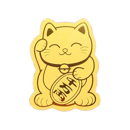 Streysisl Chinesisches Neujahrsaufkleber 2025, Goldfolien-Amulett-Handyaufkleber, Jahr der Schlange, Laptop-Aufkleber für Kinder, Mädchen, Frauen, Handy-Dekoration von Streysisl