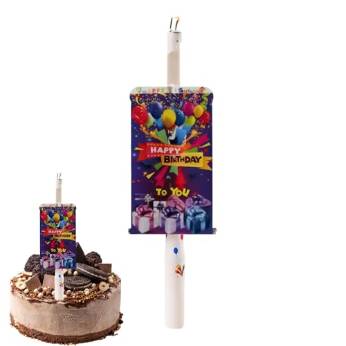 Streysisl Geburtstagskerze für Kuchen, einzigartige, kreative Popup-Banner, spezielle Kuchenkerzen – lustige Cartoon-Banner, Geburtstagskerzen, kreative Kuchenkerzen für Kinderparty-Dekoration Streysisl Geburtstagskerze für Kuchen, einzigartige, kreative Popup-Banner, spezielle Kuchenkerzen – lustige Cartoon-Banner, Geburtstagskerzen, kreative Kuchenkerzen für Kinderparty-Dekoration von Streysisl
