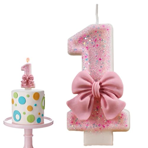 Streysisl Geburtstagskerzen Zahlen | Rosa Glitzer Zahlenkerzen - Feier Supplies Kuchen Dekorationen Party Dekoration Kuchen Kerzen für Mädchen Streysisl Geburtstagskerzen Zahlen | Rosa Glitzer Zahlenkerzen - Feier Supplies Kuchen Dekorationen Party Dekoration Kuchen Kerzen für Mädchen von Streysisl