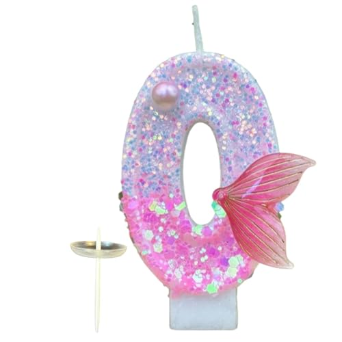 Streysisl Geburtstagskerzen für Kuchen – rosa Kuchenkerzen mit Fischschwanz-Dekorationen, Partyzubehör, niedliche Geburtstagskuchendekorationen, Neuheit dekorative Kerzen für Mädchen, Frauen Streysisl Geburtstagskerzen für Kuchen – rosa Kuchenkerzen mit Fischschwanz-Dekorationen, Partyzubehör, niedliche Geburtstagskuchendekorationen, Neuheit dekorative Kerzen für Mädchen, Frauen von Streysisl
