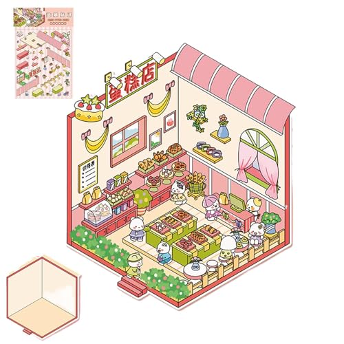 Streysisl Gestalten Sie Ihre eigenen Szenen-Aufkleber, 3D-Effekt, Laptop-Aufkleber, machen Sie Ihre eigenen Szenen-Aufkleber, Scrapbooking-Dekorationswerkzeug für Kinder und Erwachsene Streysisl Gestalten Sie Ihre eigenen Szenen-Aufkleber, 3D-Effekt, Laptop-Aufkleber, machen Sie Ihre eigenen Szenen-Aufkleber, Scrapbooking-Dekorationswerkzeug für Kinder und Erwachsene von Streysisl