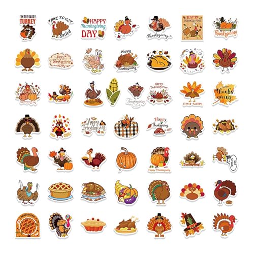 Streysisl Herbst Aufkleber, Türkei Aufkleber Türkei Aufkleber Pack - Retro Herbst Urlaub Aufkleber für Scrapbooking Erwachsene Streysisl Herbst Aufkleber, Türkei Aufkleber Türkei Aufkleber Pack - Retro Herbst Urlaub Aufkleber für Scrapbooking Erwachsene von Streysisl