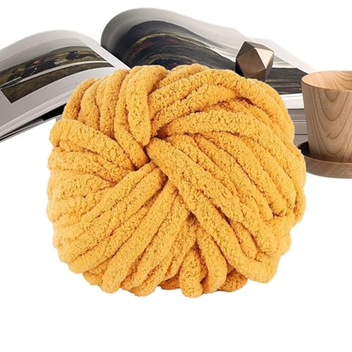 Chenille-Garn zum Häkeln, Deckengarn, Strickzubehör, Häkeln, Basteln für Mützen, Kissen, Babykleidung, Haustierbett, Korb, Schal von Stronrive