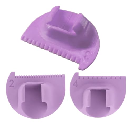 Kantenstichwerkzeug, Nadellehre, Quilt-Lineal, Set mit 3 Daumenschablonen, Führungslineal für Anfänger, gerade und gebogene Nähte, Quilten, Basteln von Stronrive