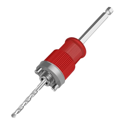 Metall Kernlochöffner | Holzkernlochschneider Mit Sechskantaufnahme - Zubehör Für Elektrowerkzeuge Aus Kohlenstoffstahl Zum Bohren In Holz Gipskarton Acryl Eisen Aluminium,Für von Stronrive