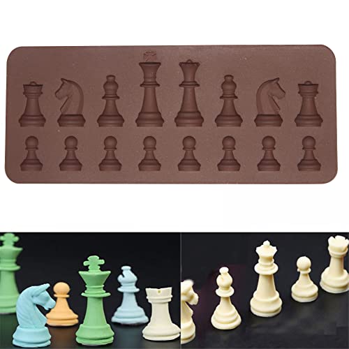 Schach Stück Silikonform, Schach Geformt Schokolade Kandis Fondant Form, Cupcake Kuchen Dekorieren Werkzeug Papier Ton Epoxidharz Gießen Form Für Kunsthandwerk, Backen Liefert Schach Stück Silikonform, Schach Geformt Schokolade Kandis Fondant Form, Cupcake Kuchen Dekorieren Werkzeug Papier Ton Epoxidharz Gießen Form Für Kunsthandwerk, Backen Liefert von Stronrive