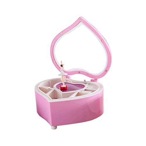 Stronrive Herz-Spieluhr | Musikalische Schmuck-Aufbewahrungsbox für Mädchen - Schmuckschatulle für Mädchen, Schmuckschatulle für kleine Mädchen, Schmuckschatulle mit Musik für ädchen Stronrive Herz-Spieluhr | Musikalische Schmuck-Aufbewahrungsbox für Mädchen - Schmuckschatulle für Mädchen, Schmuckschatulle für kleine Mädchen, Schmuckschatulle mit Musik für ädchen von Stronrive