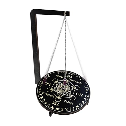 Stronrive Kristallhalter - Anhänger Hexen Deko Halter | Holzregal Design Für Schmuck Dekoration Halskette Anhänger Zuhause Tisch Stronrive Kristallhalter - Anhänger Hexen Deko Halter | Holzregal Design Für Schmuck Dekoration Halskette Anhänger Zuhause Tisch von Stronrive
