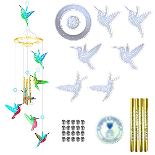 Windspiel Silikonform - Schmuck Epoxidharz Formen Für Anhänger Silikonformen Für Harzgießen Kolibri Windspiele Harz Form Windspiel Gießform Epoxidharz Form Für Anhänger, Schlüsselanhänger, Ohrringe Windspiel Silikonform - Schmuck Epoxidharz Formen Für Anhänger Silikonformen Für Harzgießen Kolibri Windspiele Harz Form Windspiel Gießform Epoxidharz Form Für Anhänger, Schlüsselanhänger, Ohrringe von Stronrive