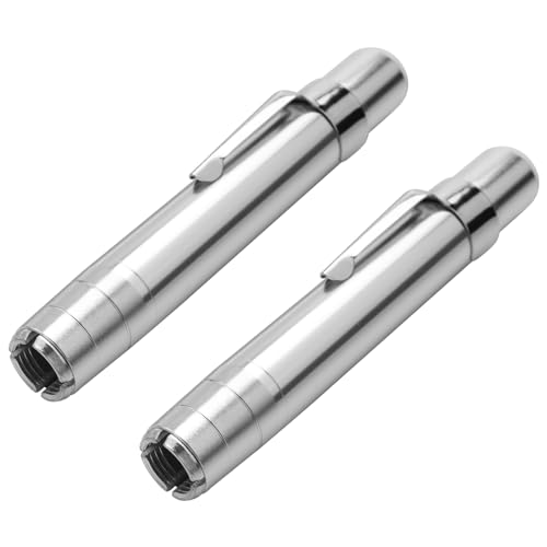 Sttejlbho 2 PCS Silber Aluminiumlegierung Kreide Keeper Holder von Sttejlbho