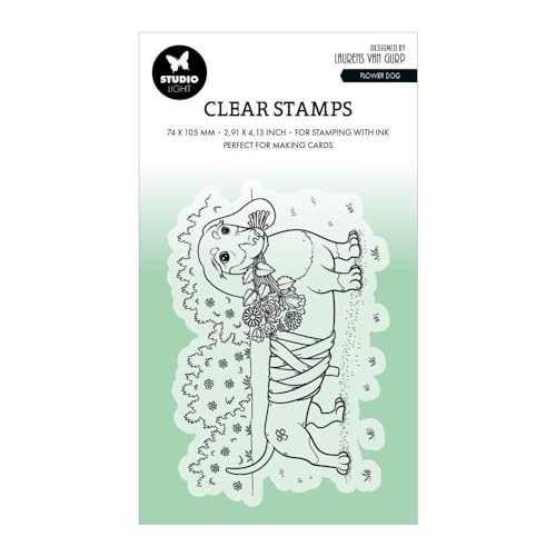 Studio Light Clear Stamp By Laurens-Nr. 567, Flower Dog Studio Light Clear Stamp By Laurens-Nr. 567, Flower Dog von Studio Light