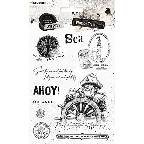 Studio Light Clear Stamp Vintage Treasures Nr.250 SL-VT-STAMP250 105x148mm (07-22) von Studio Light