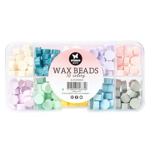 Studio Light Essentials Wax Beads 10 Colors-Nr. 03, Pastels Studio Light Essentials Wax Beads 10 Colors-Nr. 03, Pastels von Studio Light