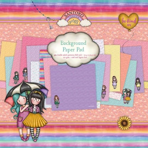 Studio Light Gorjuss Be Kind Double-Sided Paper Pad 8"X8"-Nr. 123 Studio Light Gorjuss Be Kind Double-Sided Paper Pad 8"X8"-Nr. 123 von Studio Light