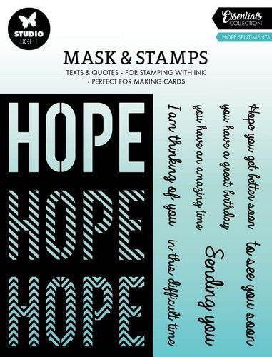 Studio Light Masks & Stamps Essentials nr.05 SL-ES-MST05 160x155mm (12-23) von Studio Light