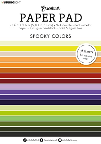 Studio Light • Paper Pad Spooky colors Essentials nr.54 von Studio Light
