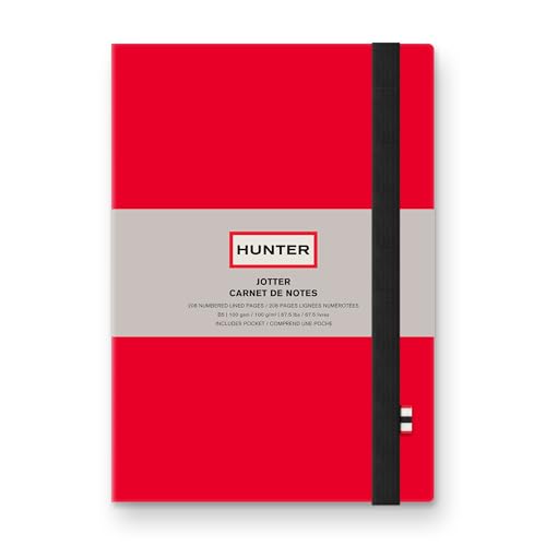 Studio Oh! Notizbuch, 25,4 x 17,8 cm, liniert, mit 208 Seiten im B5-Format für Arbeit, Journaling, Schreiben und Notizen, Gummiband und Innentasche für lose Notizen, nummerierte Blätter, Jägerrot Studio Oh! Notizbuch, 25,4 x 17,8 cm, liniert, mit 208 Seiten im B5-Format für Arbeit, Journaling, Schreiben und Notizen, Gummiband und Innentasche für lose Notizen, nummerierte Blätter, Jägerrot von Studio Oh!