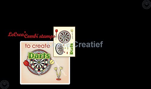 Stempel - Clear Stamp - Dartspiel von StudioLight